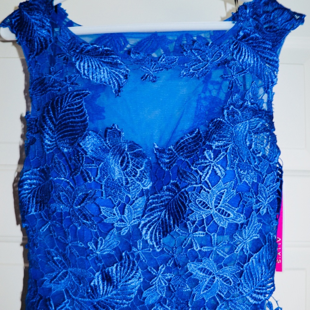 New Royal Blue Gown